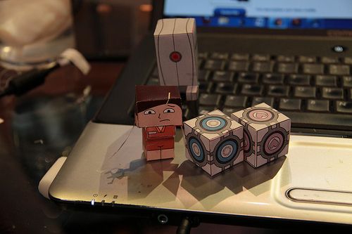 Portal Cubeecraft Papercraft