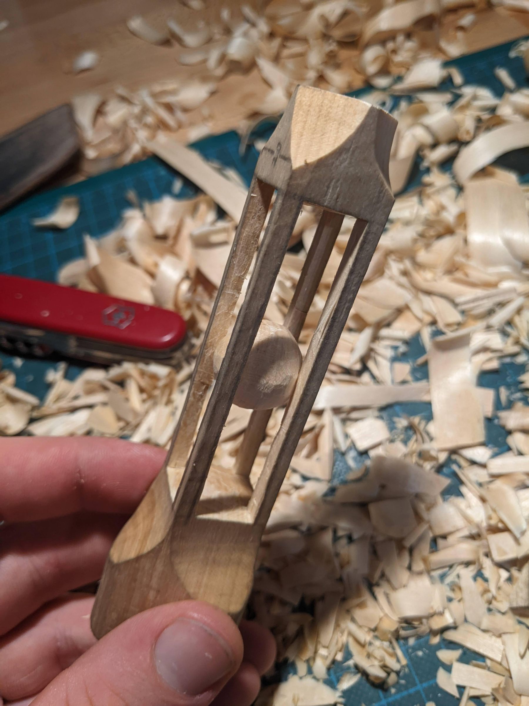 How to Carve a Ball in a Cage Out of Wood 9 Steps (with Pictures