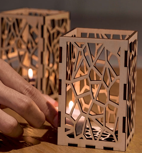 How to Laser Cut a Wooden Candle Holder? Step-by-step Guide