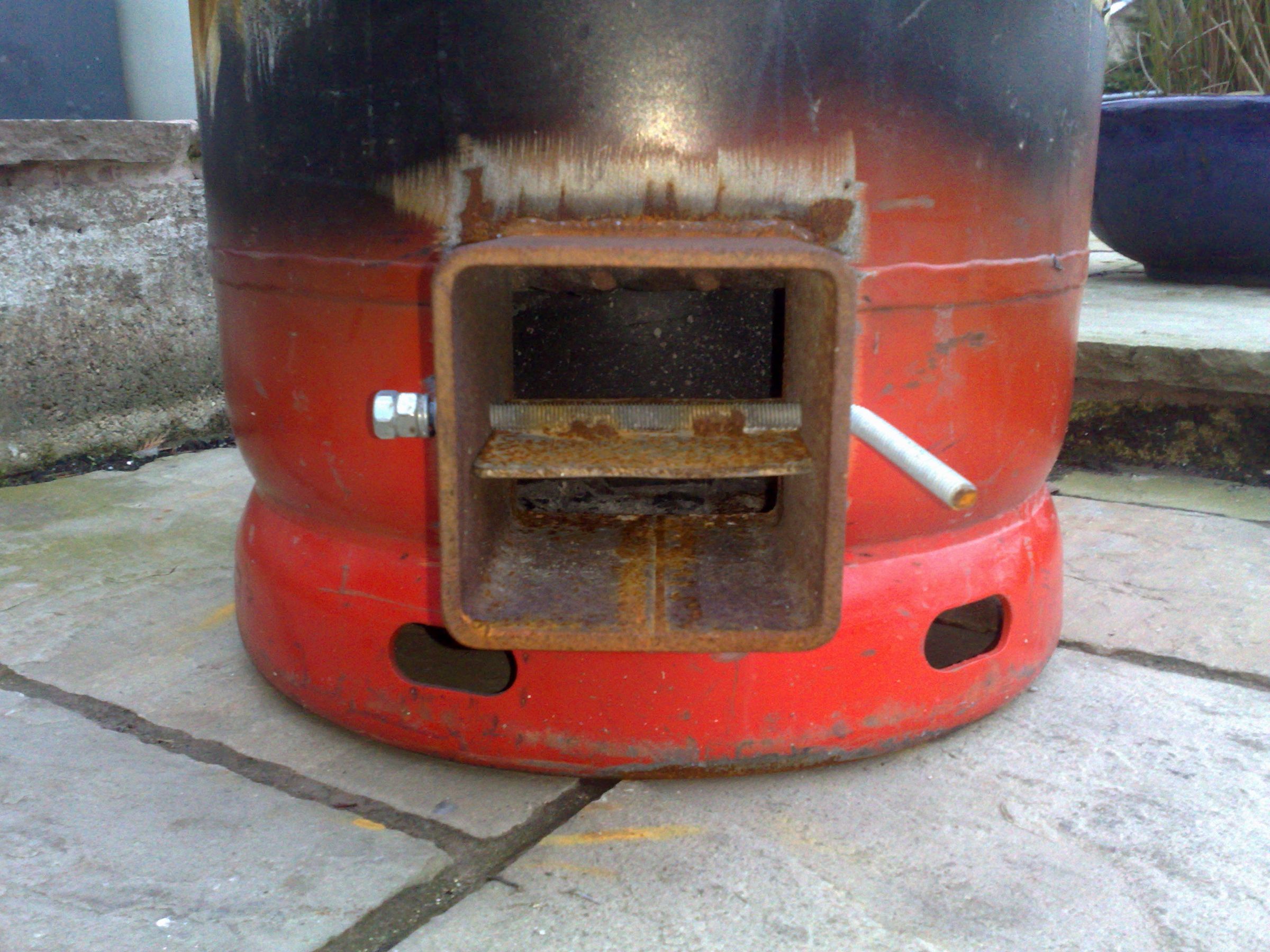 Gas Bottle Wood Burner : 8 Steps (with Pictures) - Instructables