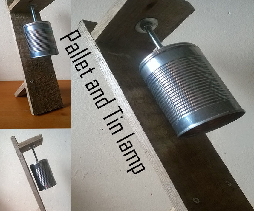 The Pallet Tin Lamp 
