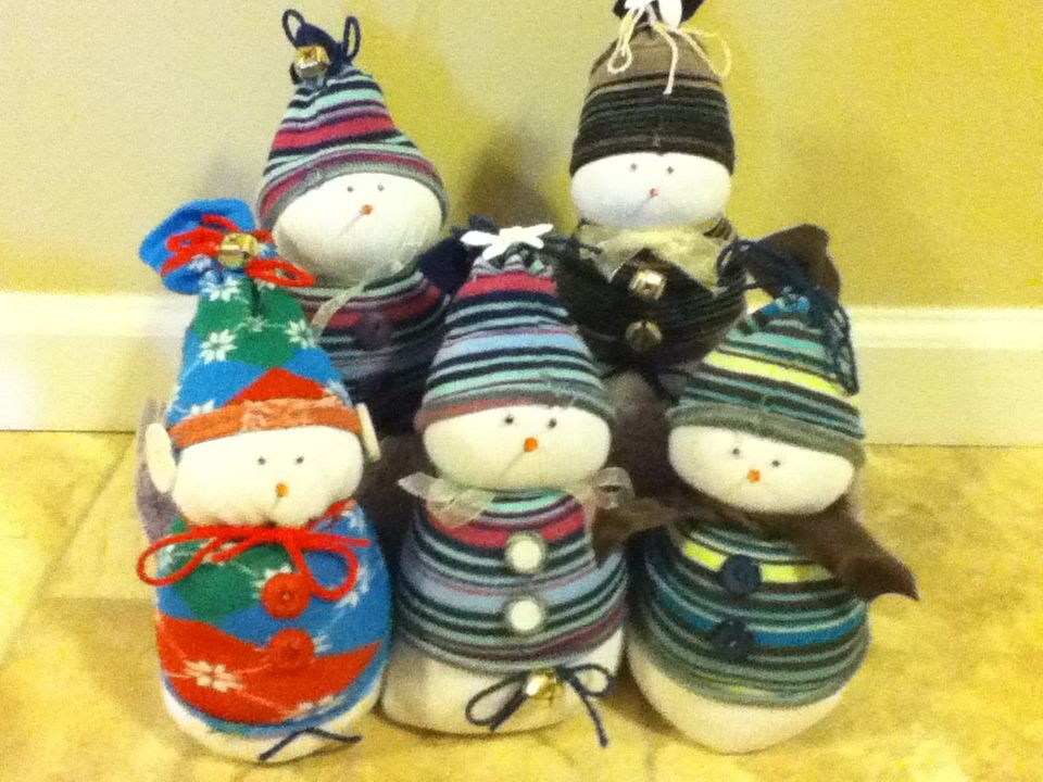 Super Dooper Sock Snowmen!!!
