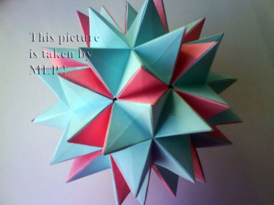 Color Origami Ball 5 Steps Instructables