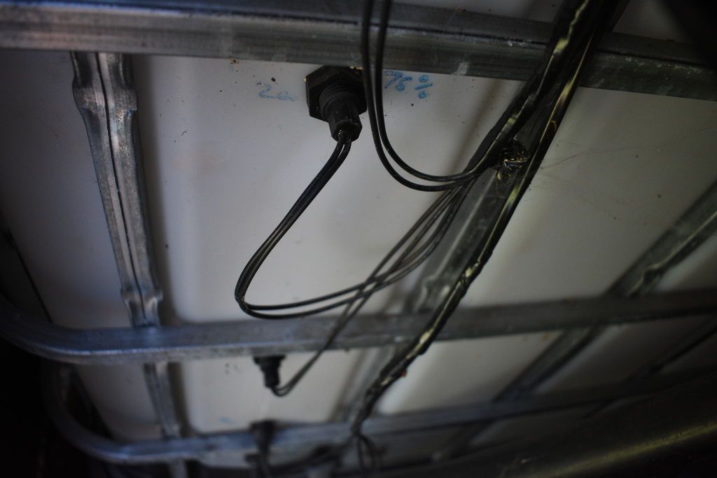 Install Float Sensors Into Tank