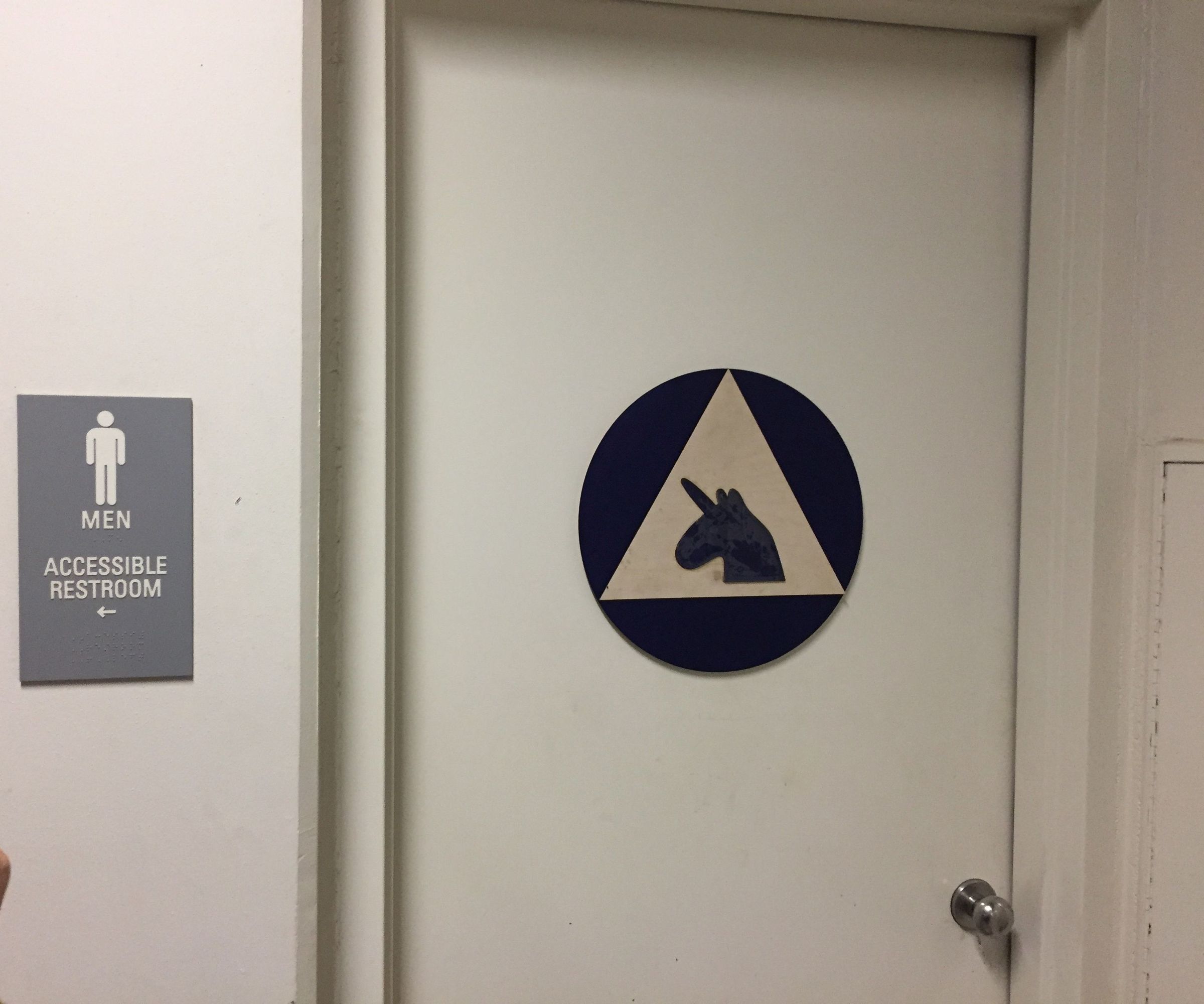 Gender Inclusive Toilet Sign