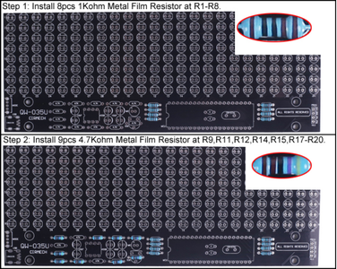 Install Metal Film Resistor