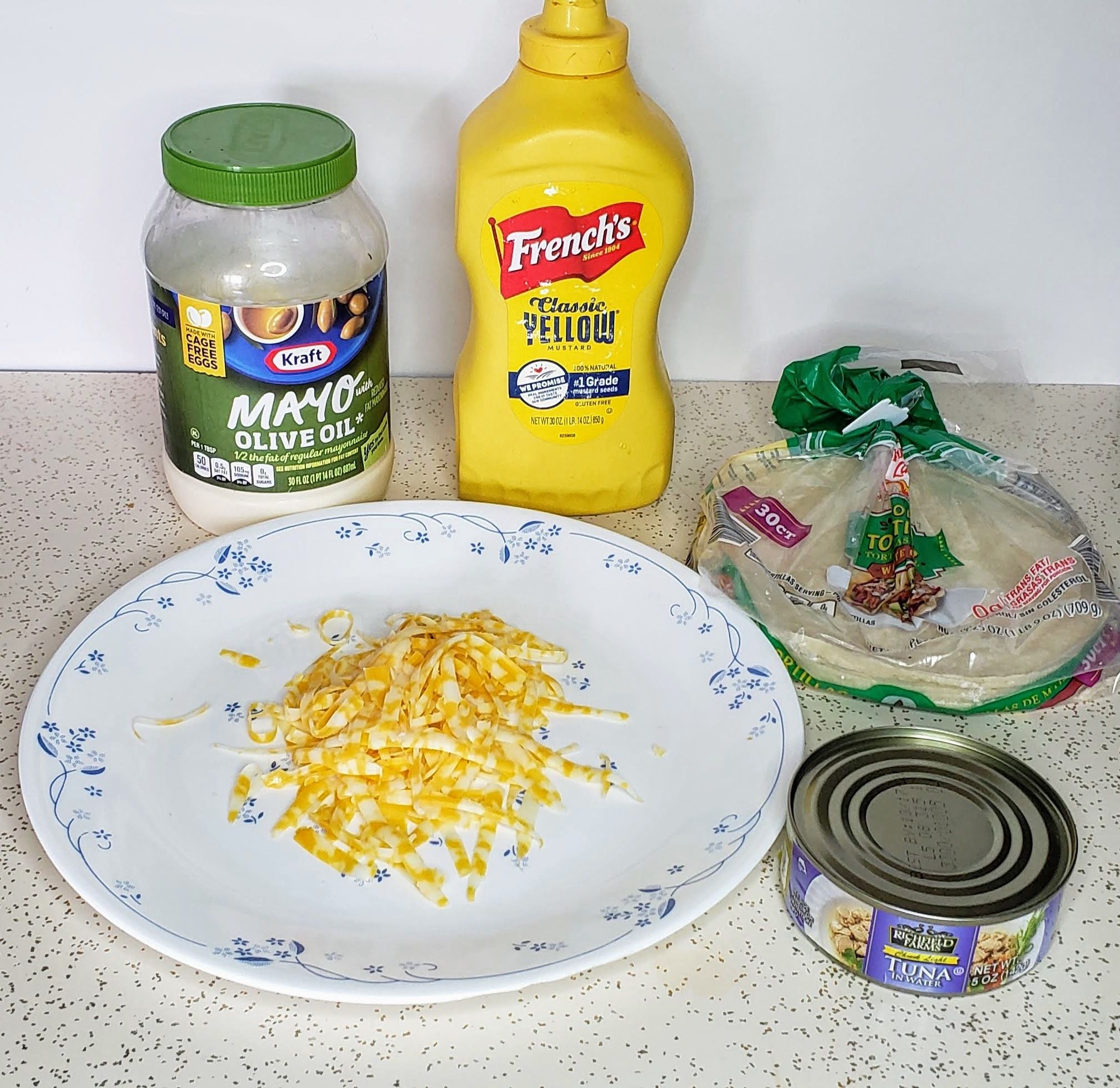 5 Minute Tuna Melt Tortilla Pizzas 4 Steps Instructables