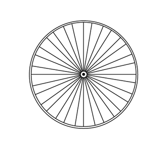 Starts With a Bicycle Wheel