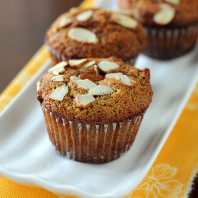 Almond Poppy Seed Muffins