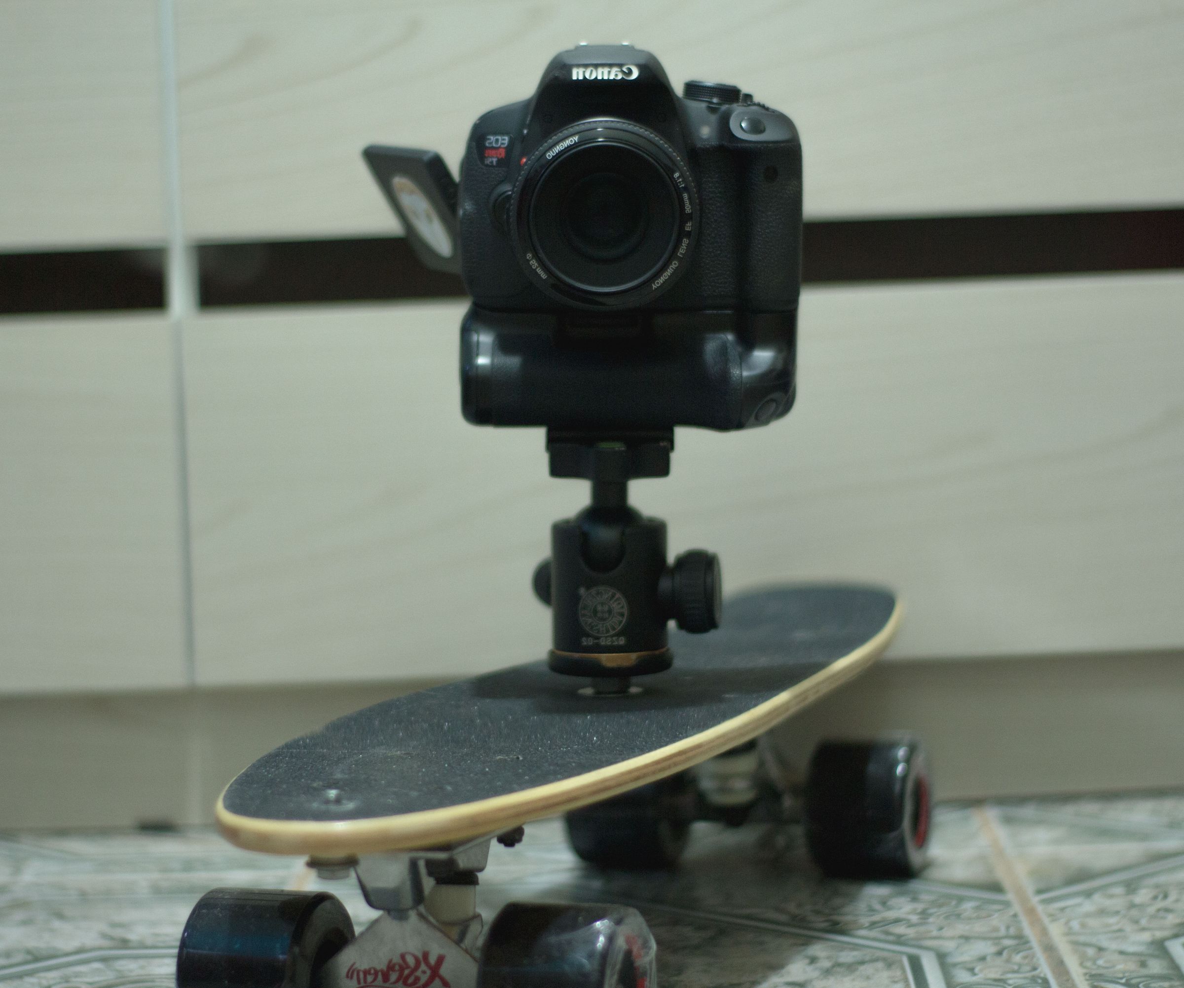 Skateboard Camera Slider / Dolly