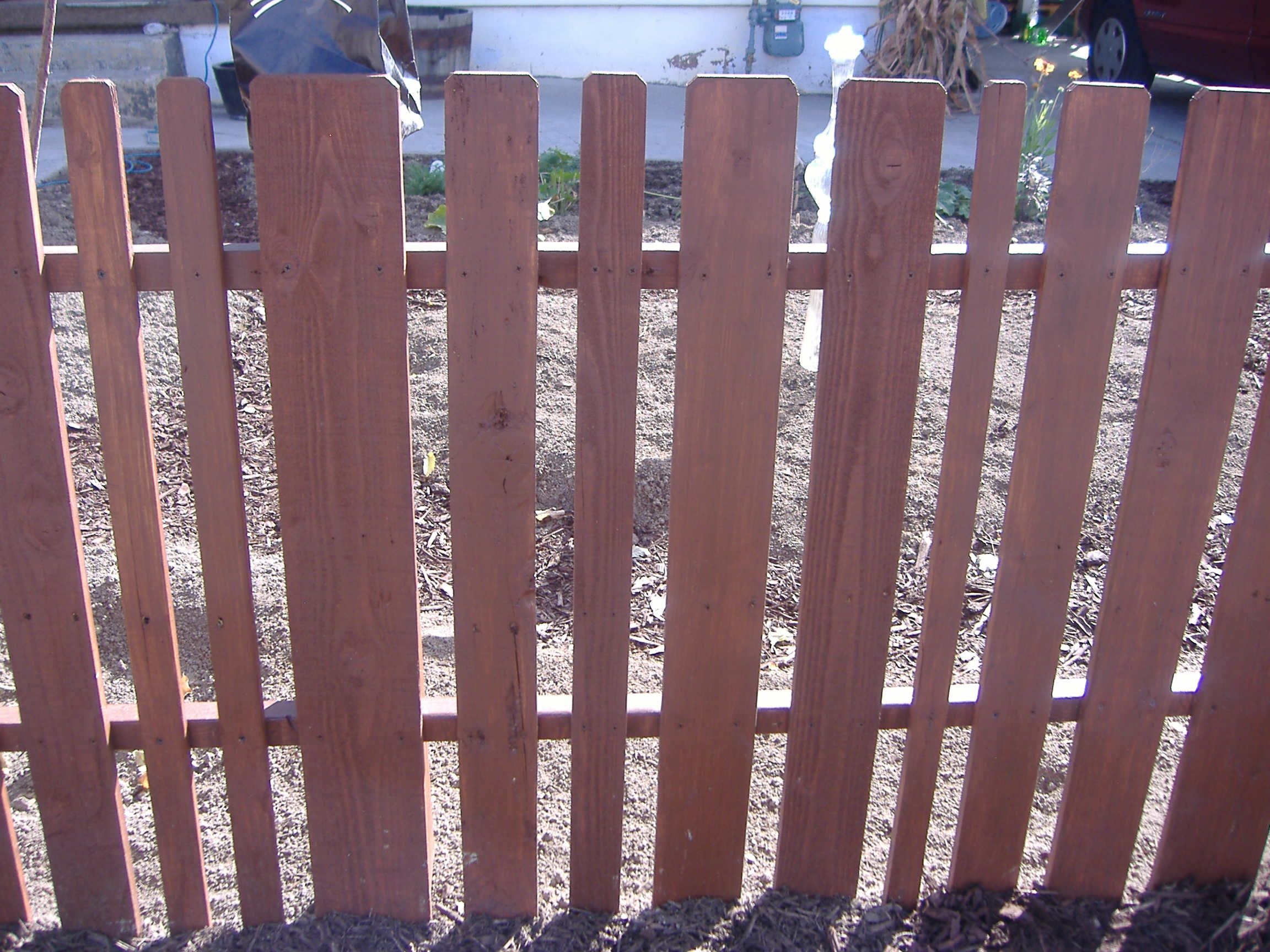 My Lovely 100 Pallet Wood Picket Fence! Instructables