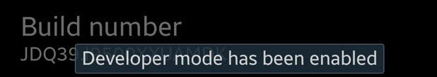 Turn on USB Debugging Mode on Android 4.2/4.3