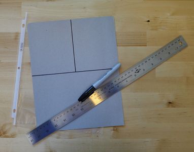Divide Your Page Protectors : 5 Steps - Instructables