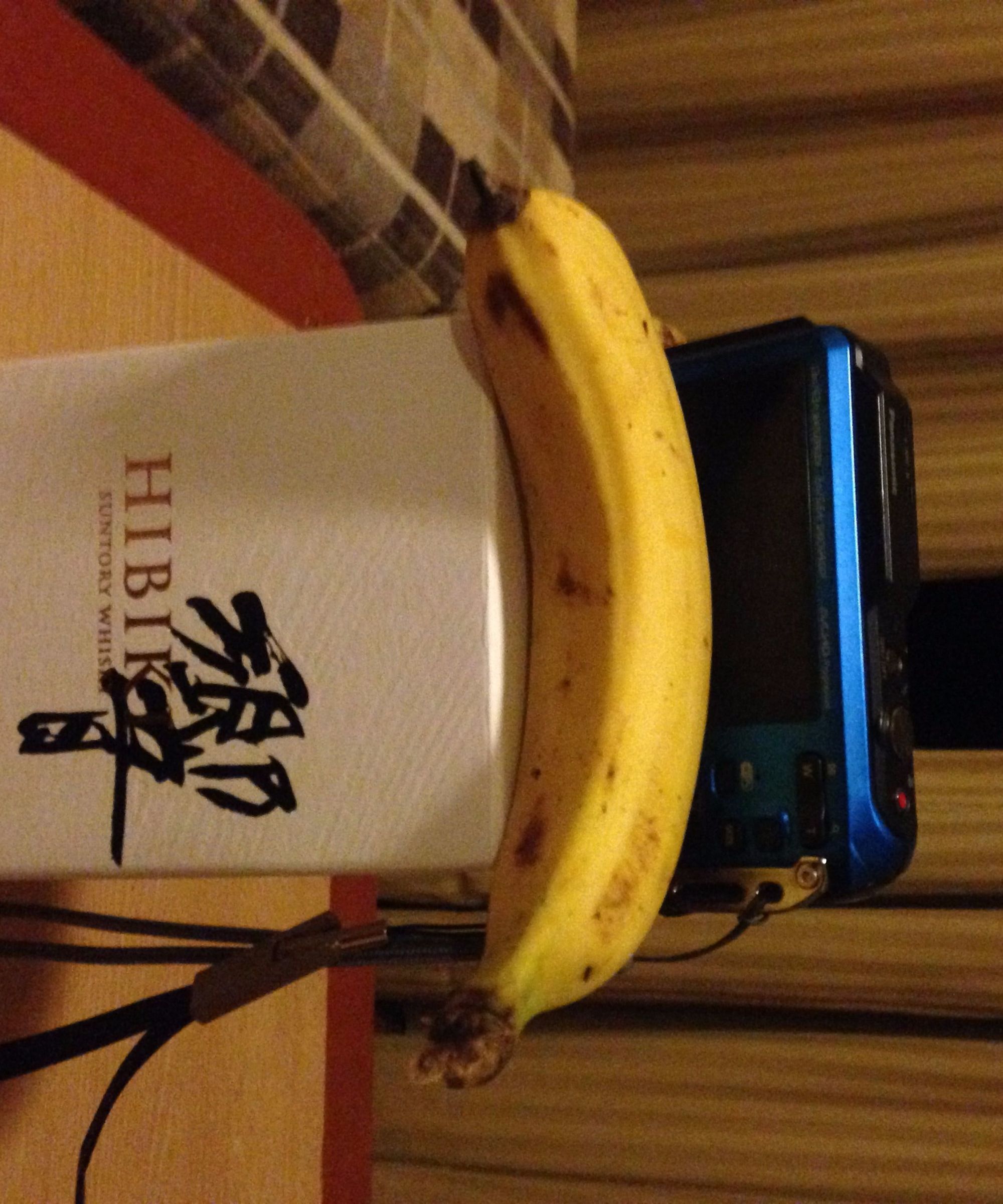 Bananas and Box Tripod for Long Exposures