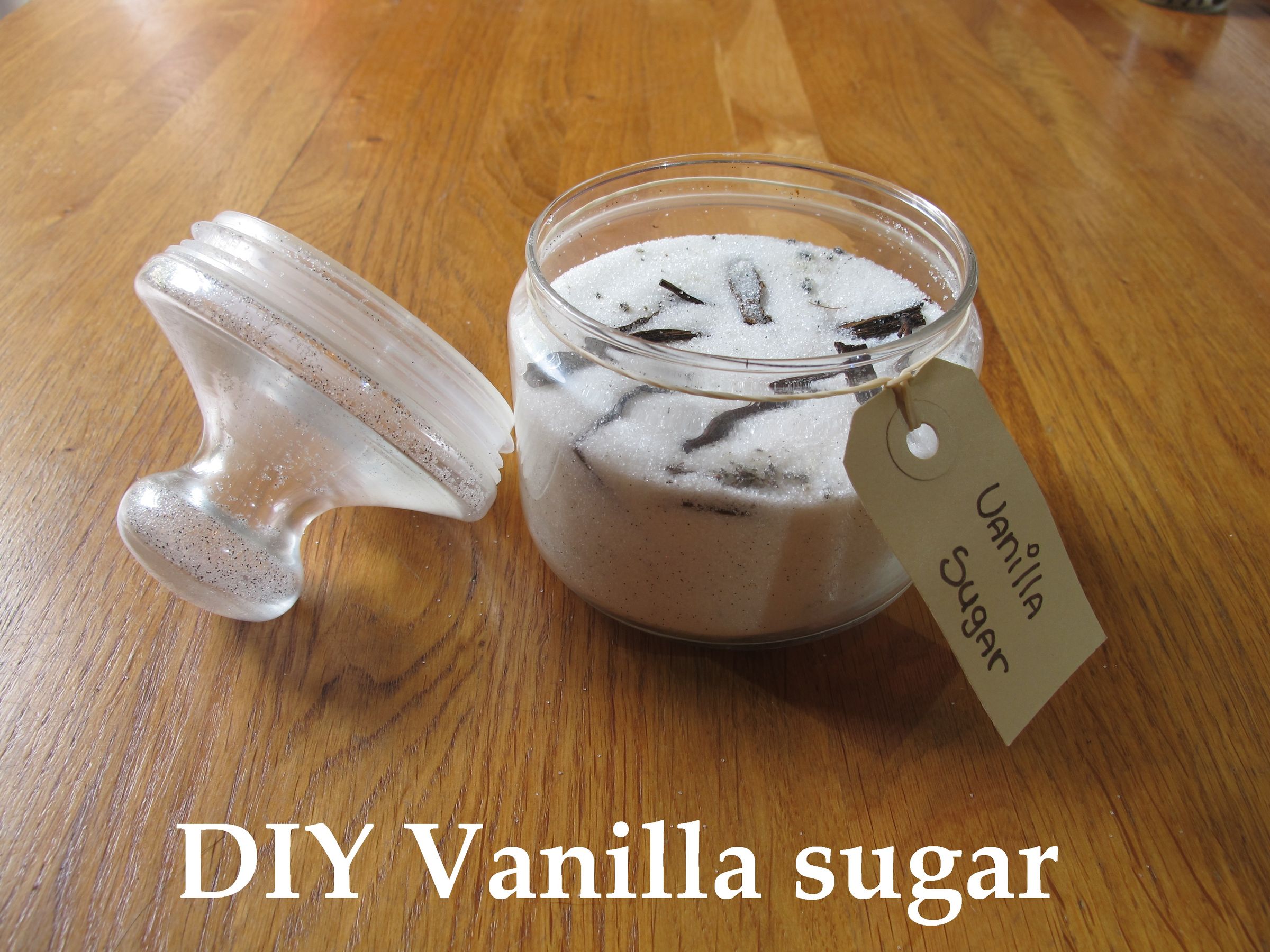 DIY Vanilla Sugar