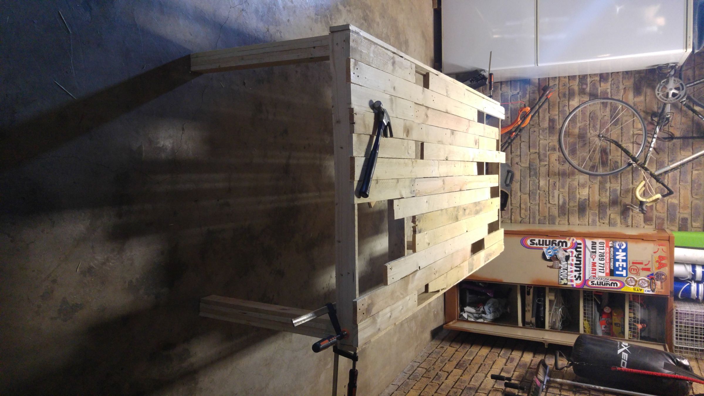 View of Reclaimed Wood Table : 5 Steps - Instructables