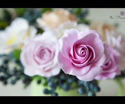 How to Make Rose Clay Flower