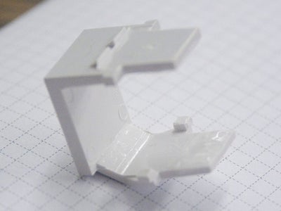 Glue Inserts A&B to Ridge Q