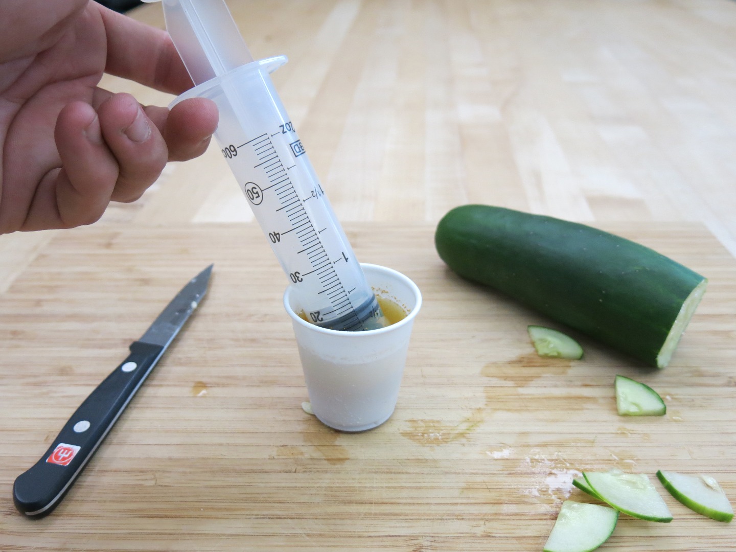 Instant Pickles! (30 Second Vacuum Pickles!) 5 Steps (with Pictures