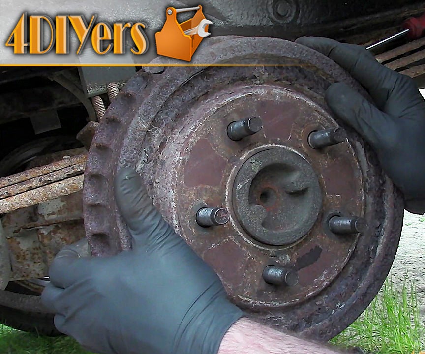 5 Ways How to Remove a Stuck Brake Drum 5 Steps (with Pictures