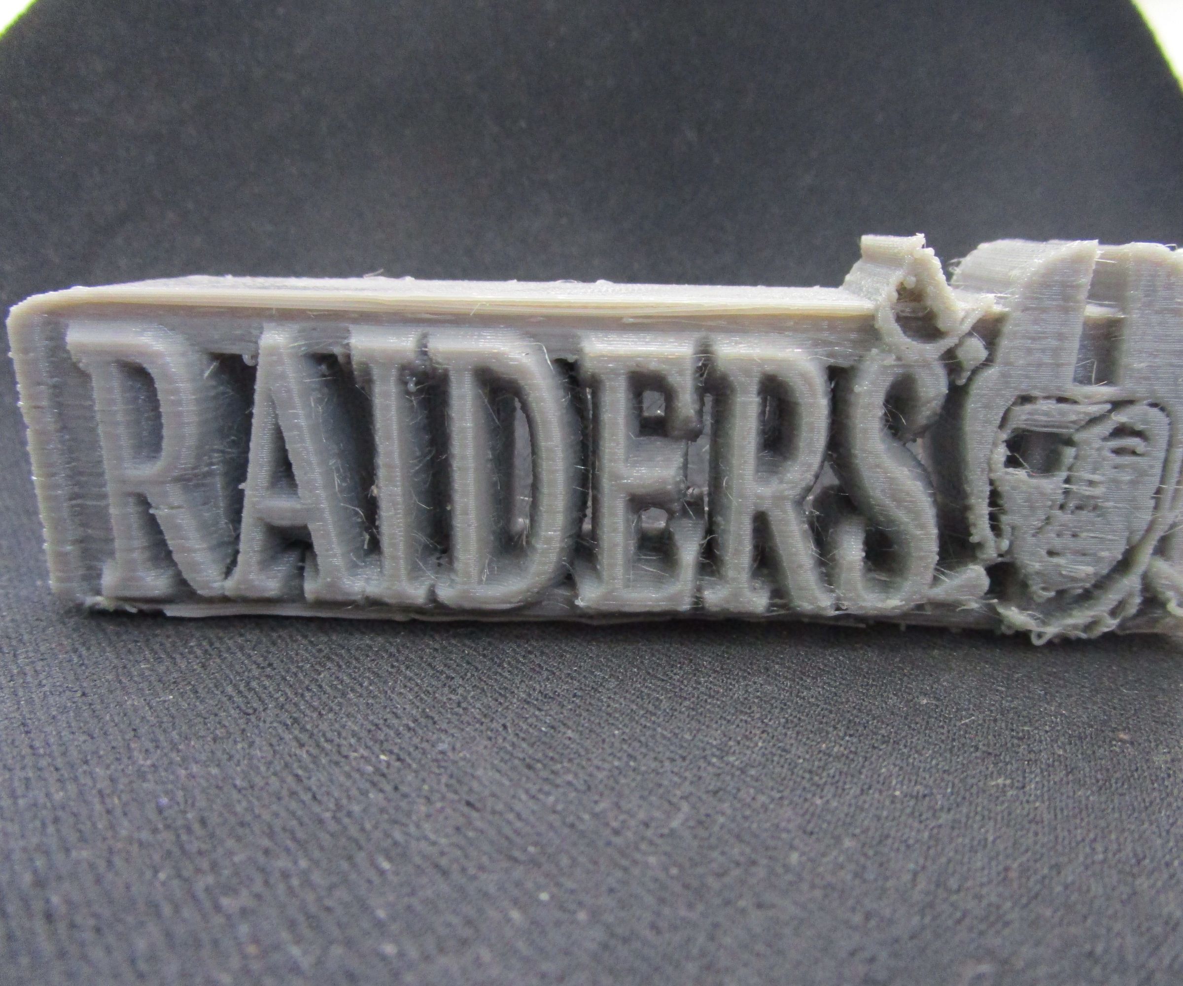 Raiders Fan Logo Desk Ornament 