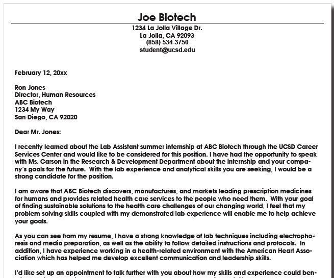 How to Write a Cover Letter