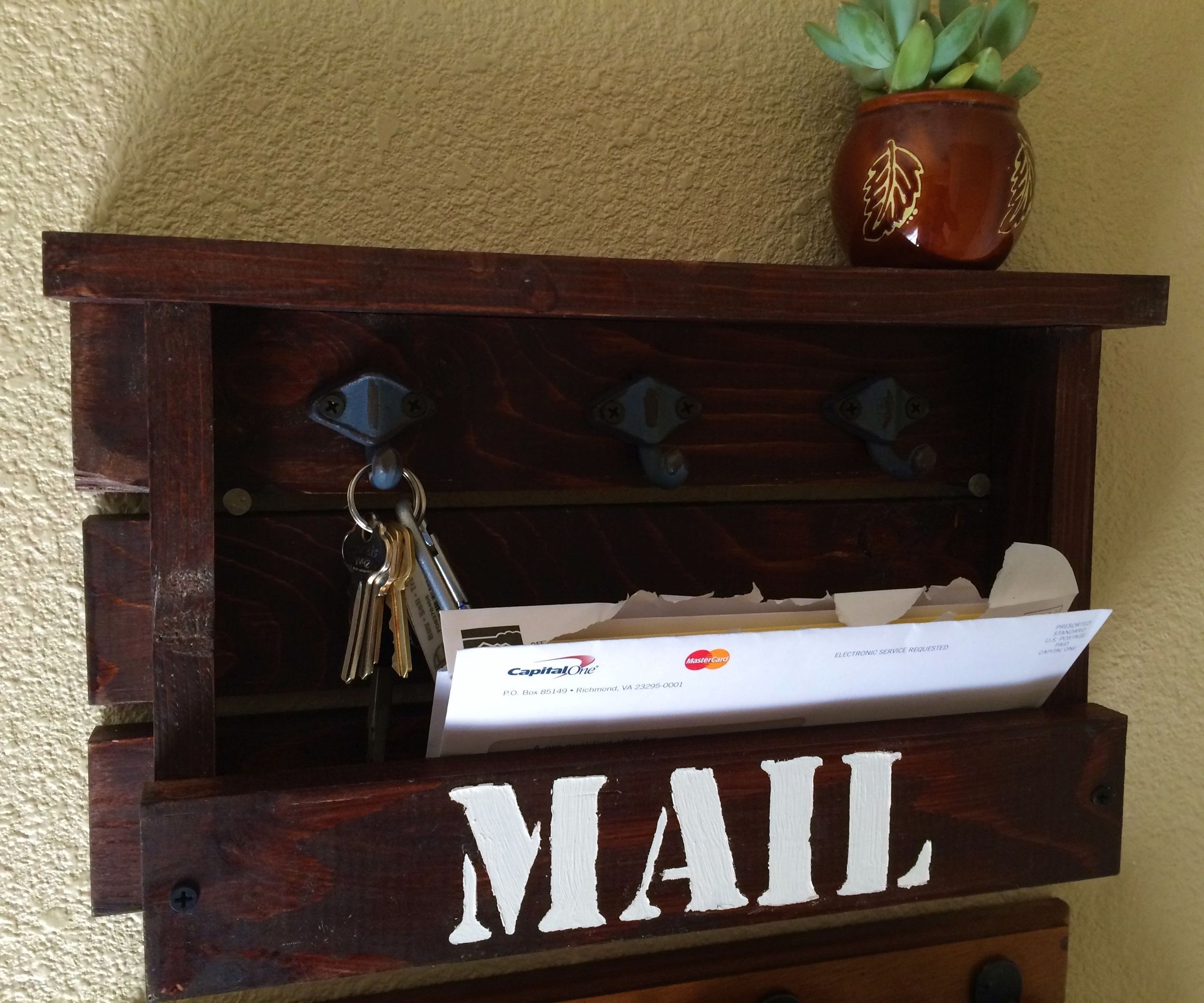 Rustic Key Rack