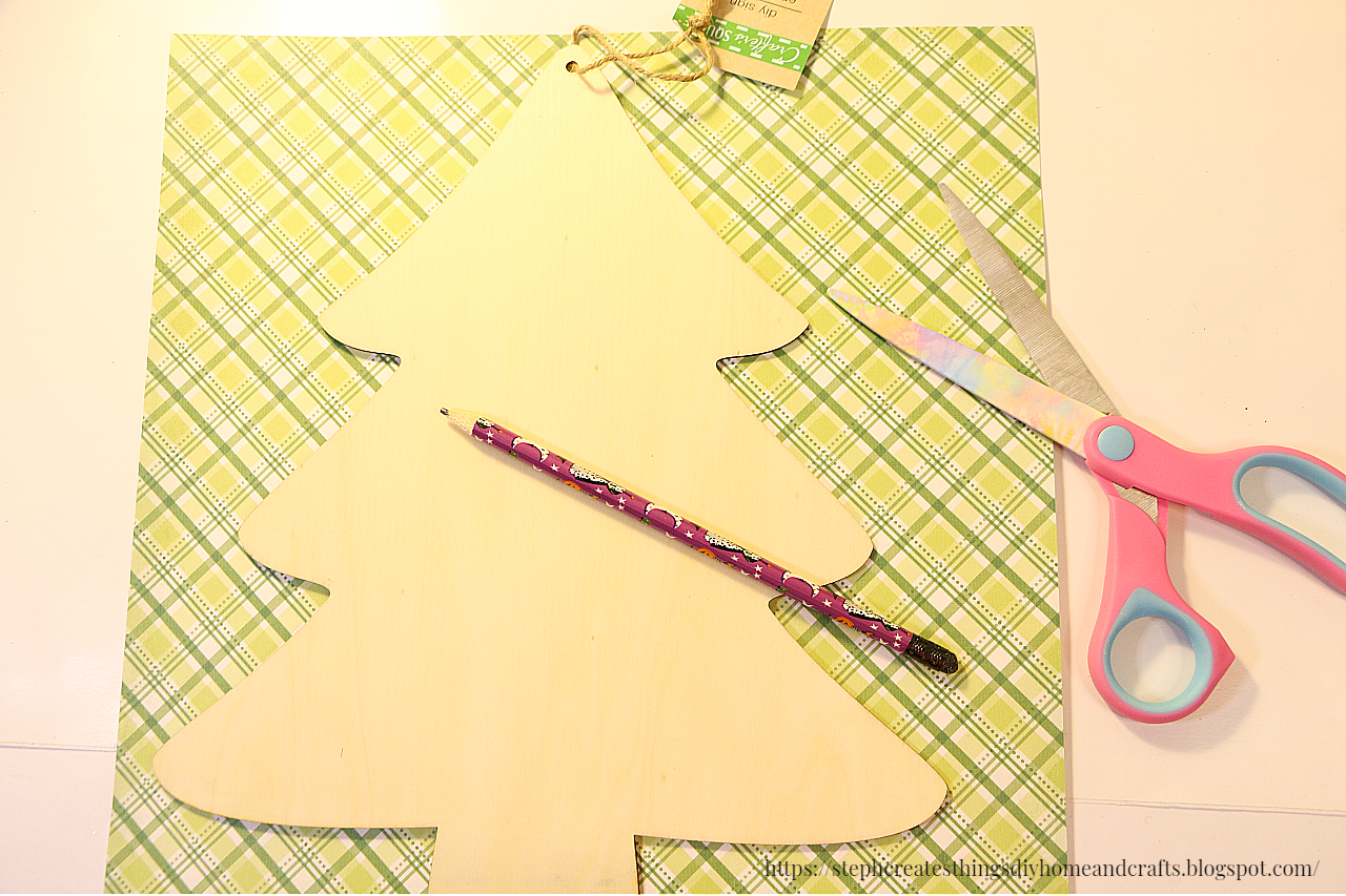 Easy Dollar Tree Christmas Wooden Tree Decorations : 5 Steps (with