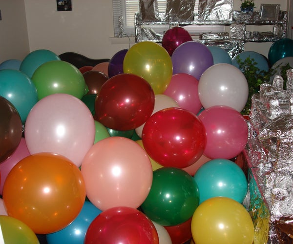 Balloon and Aluminum Foil Prank