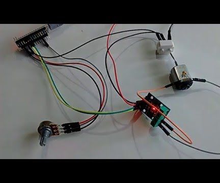 Arduino Nano: Control Brushed DC Motor With L9110S Driver Board and Visuino