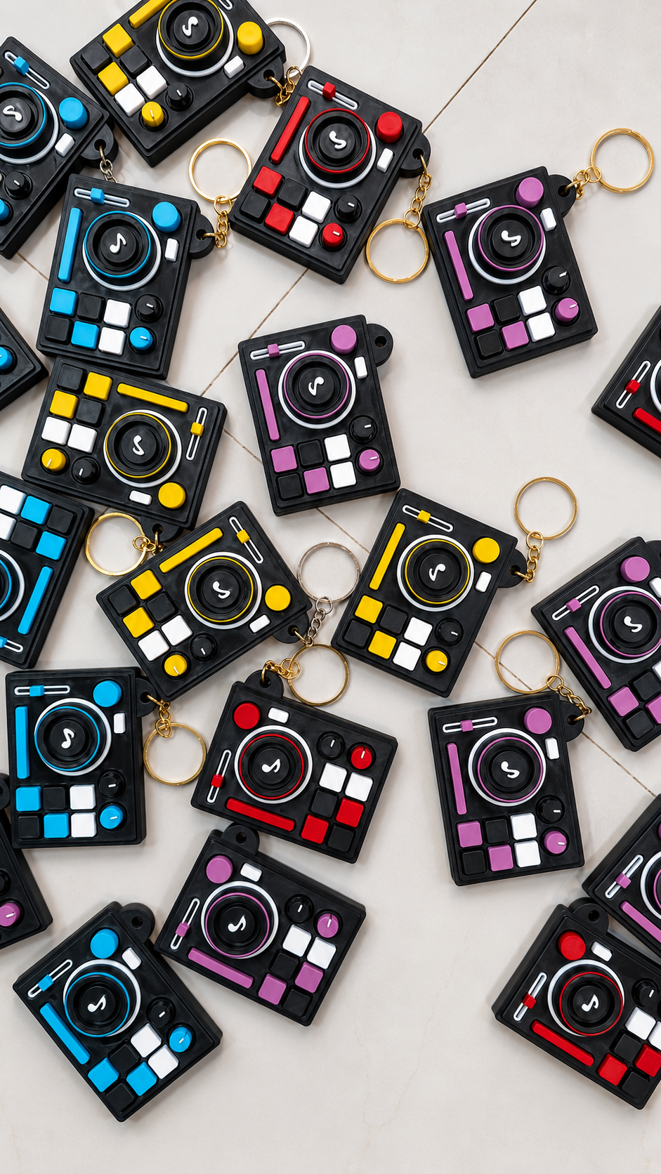 A 3D Printed Keychain + Fidget Combo for DJ Lovers : 3 Steps (with ...