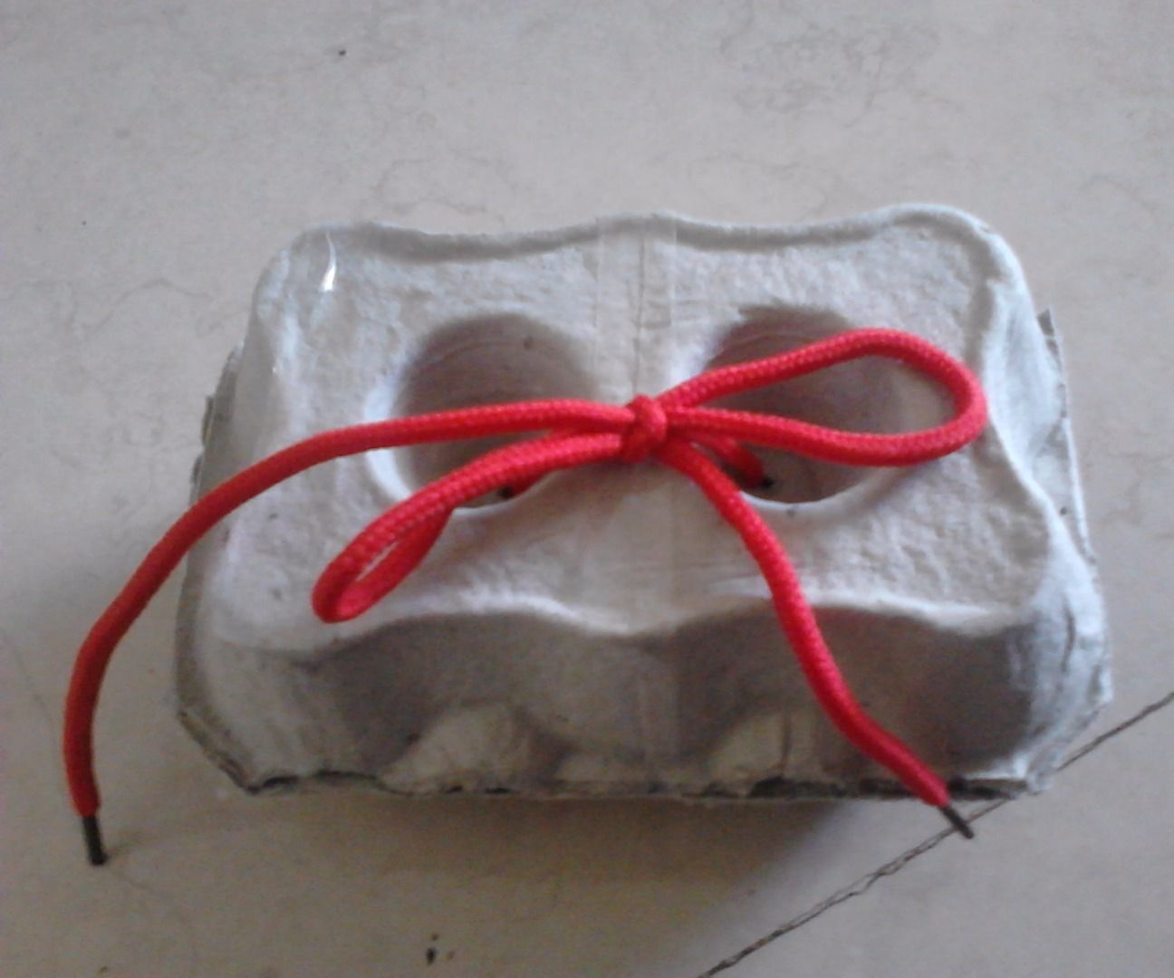 Knot Practice Box for Kids From Things Around the House