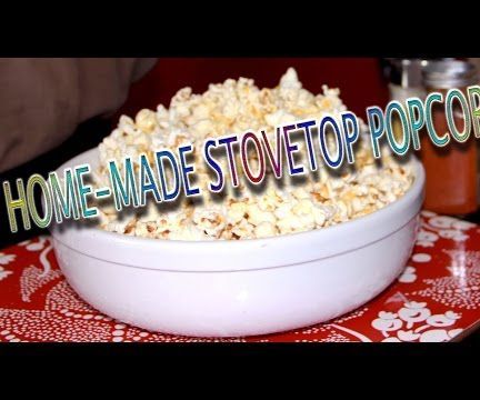 Organic Easy Homemade Popcorn