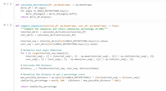 Coding and Training the Model