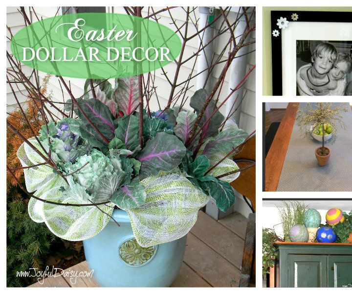 DOLLAR DECOR - Spring/Easter Decorating