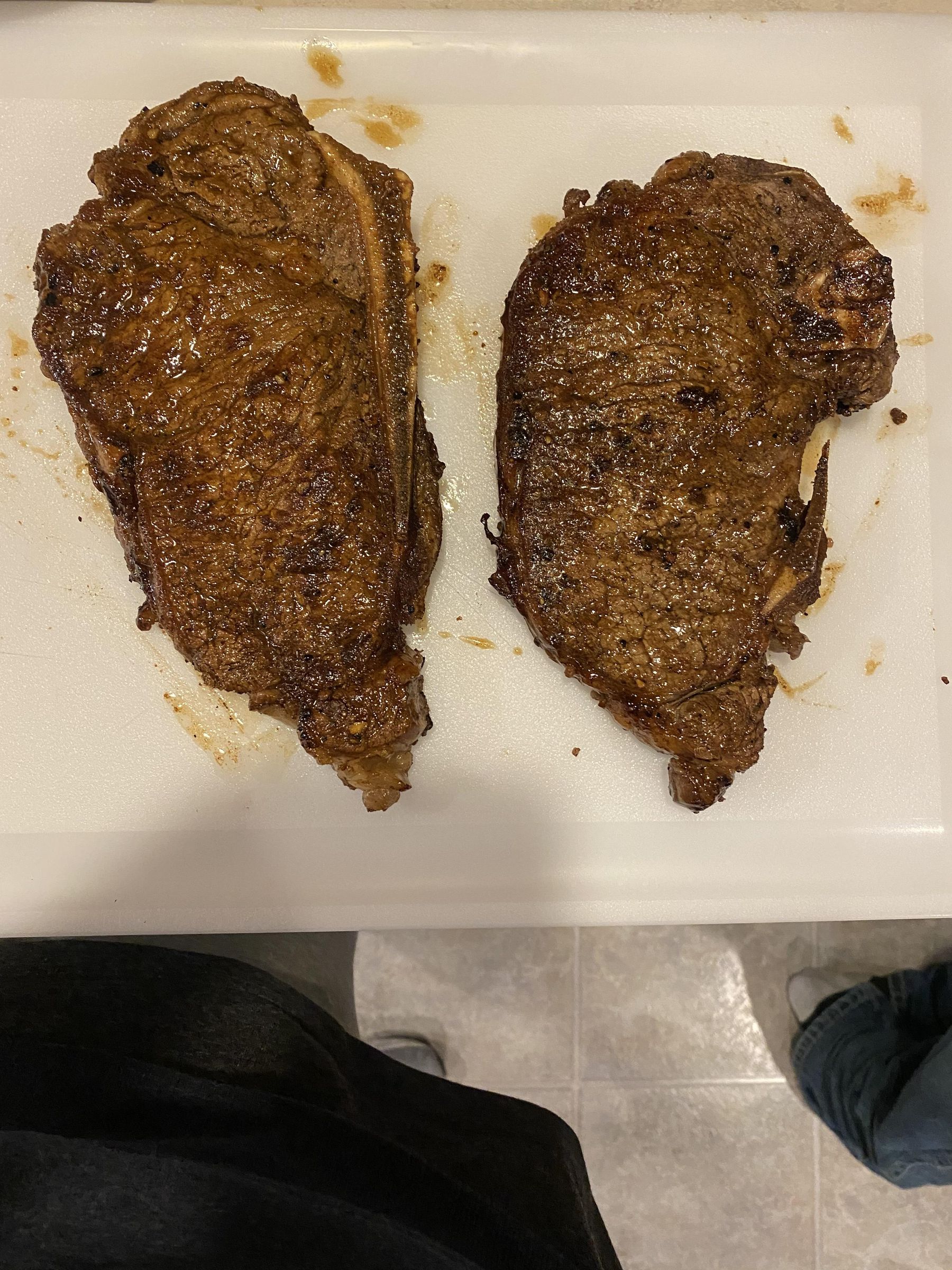 Garlic Butter/Pan Seared Steak, Oven Finished 6 Steps Instructables