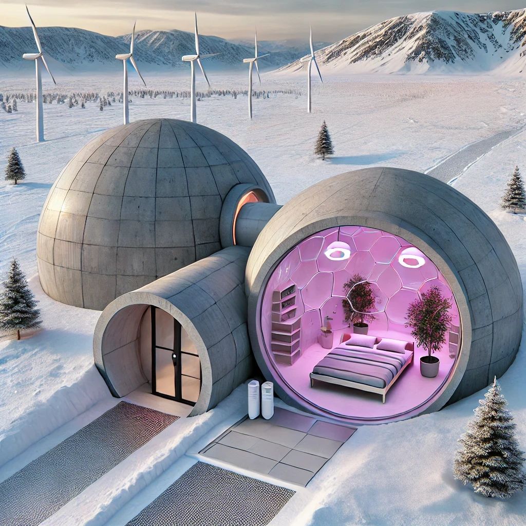 Designing a Sustainable House for Frigid Climates