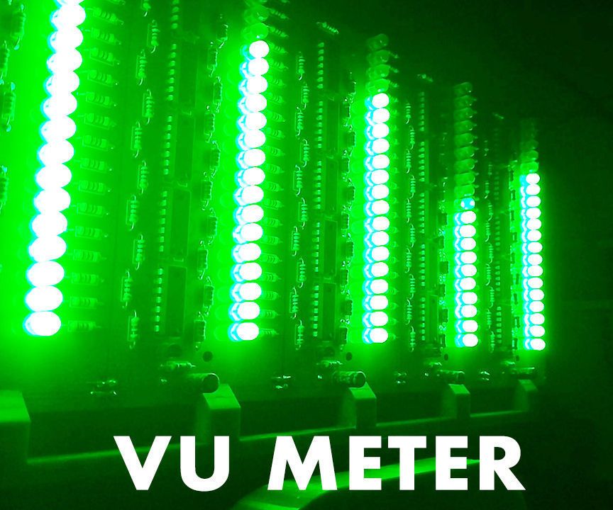 Audio Spectrum Analyzer (VU Meter)