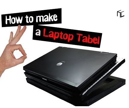 How to Make a Laptop Tabel Stand for Bed Cooling Fans (Life Hacks) . 
