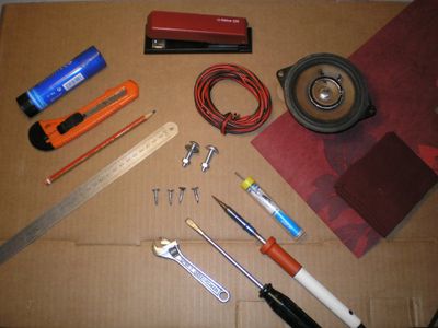 Materials and Tools