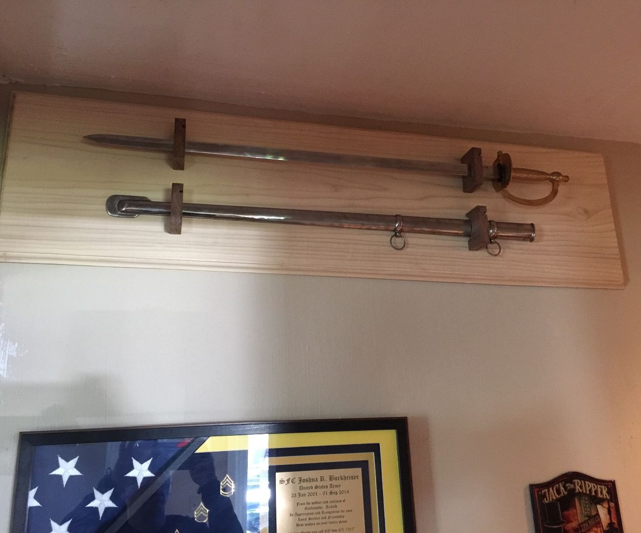 Hangable Sword Display