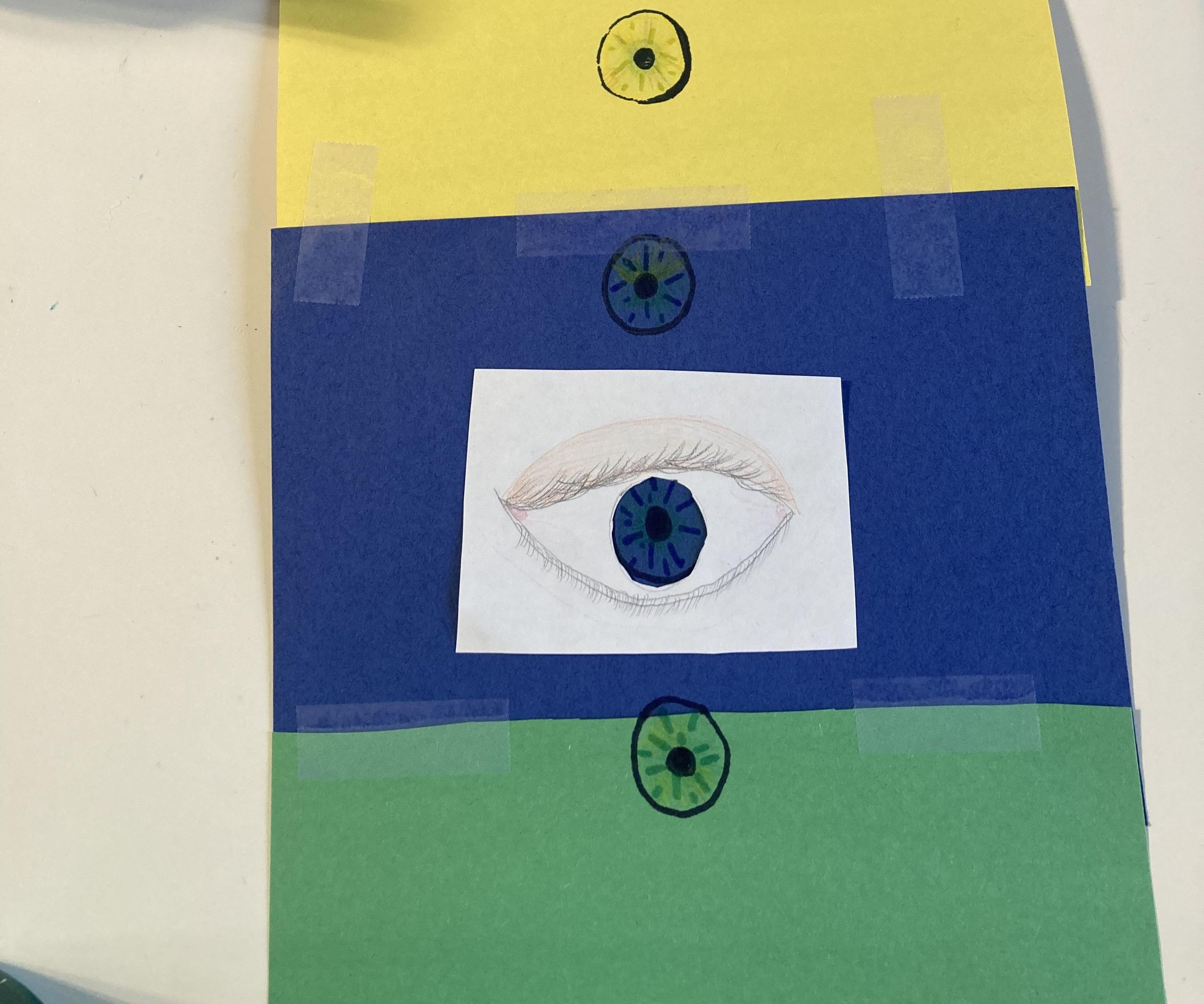 The Slide of the Eye