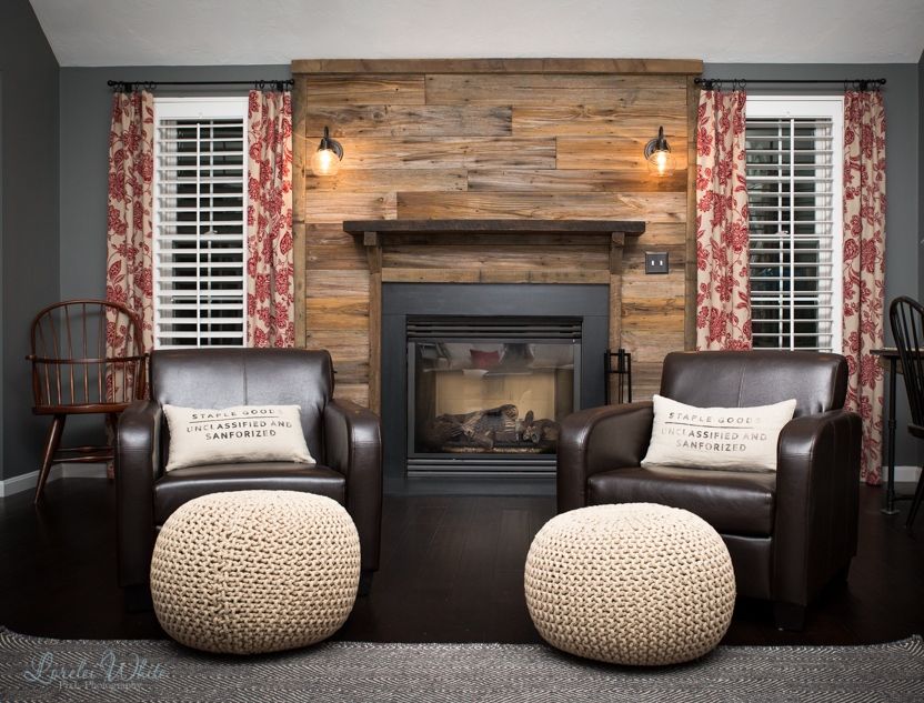 Barn Wood Fireplace Mantle : 6 Steps (with Pictures) - Instructables