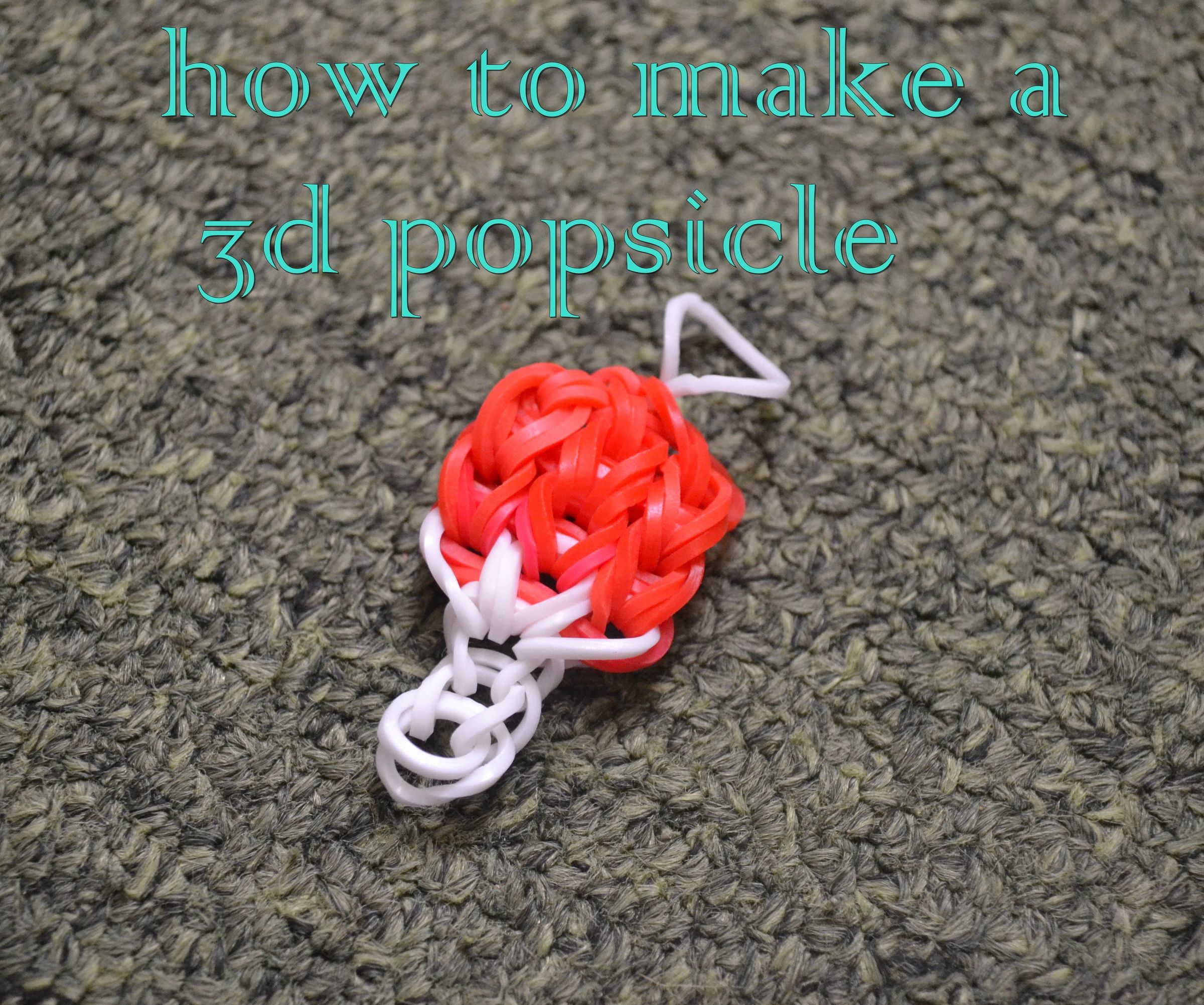 How to Make a 3D Popsicle Charm