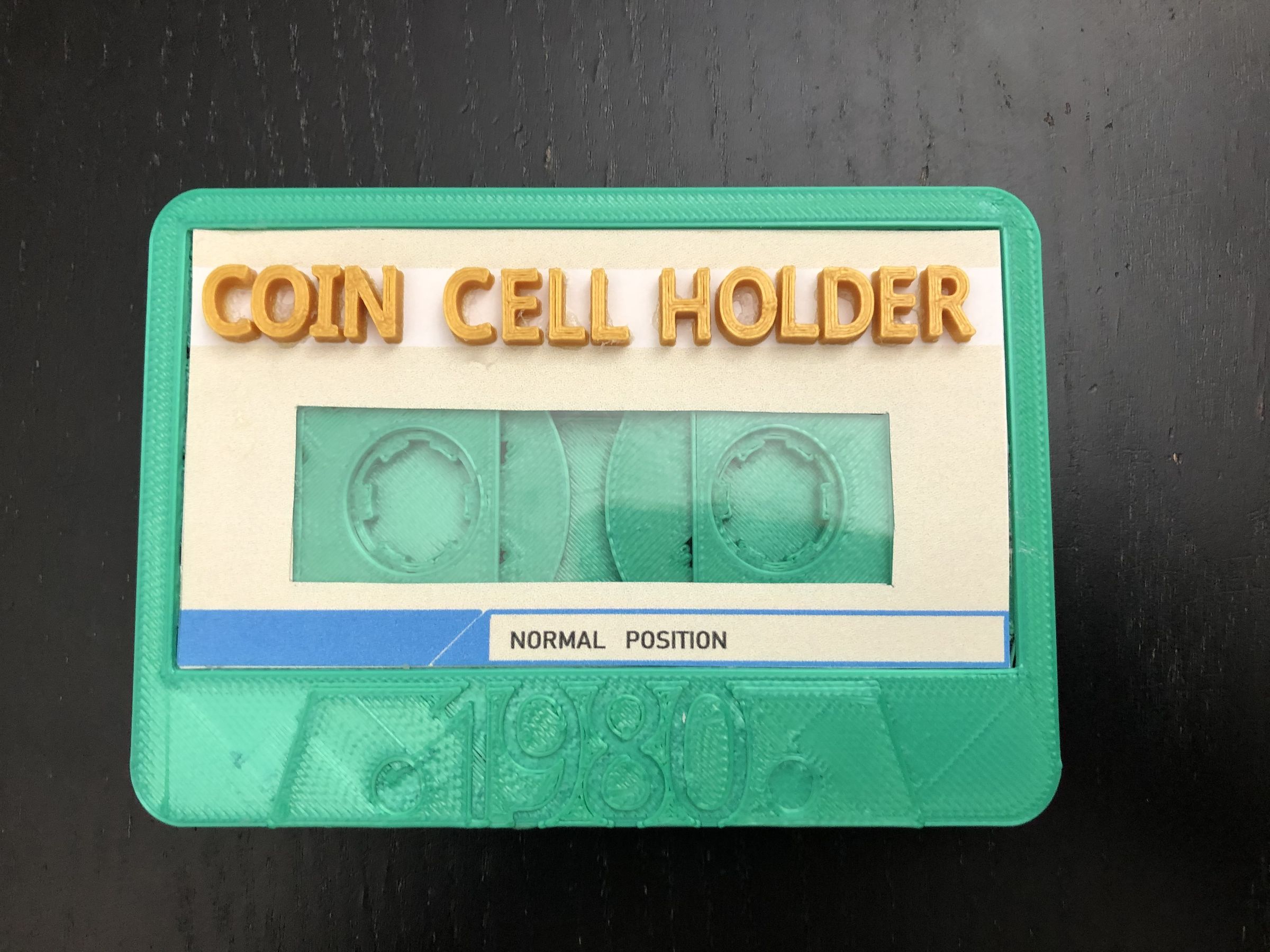 Cassette Coin Cell Holder 16 Steps (with Pictures) Instructables