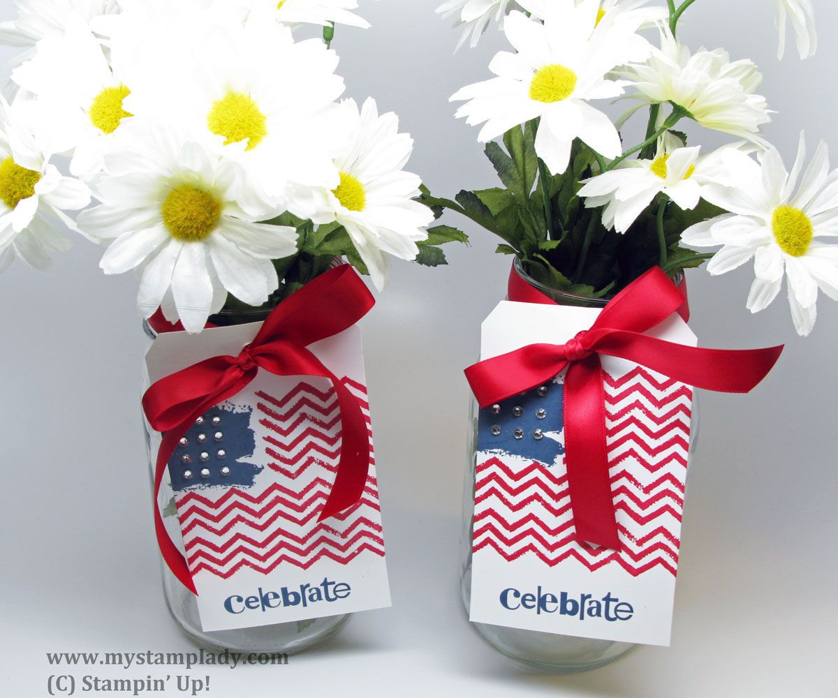 Flag Tag for Your Fourth of July Decor