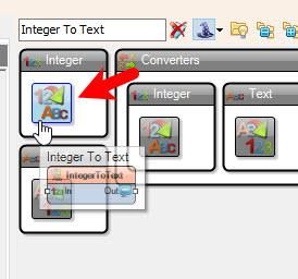 In Visuino Add Components