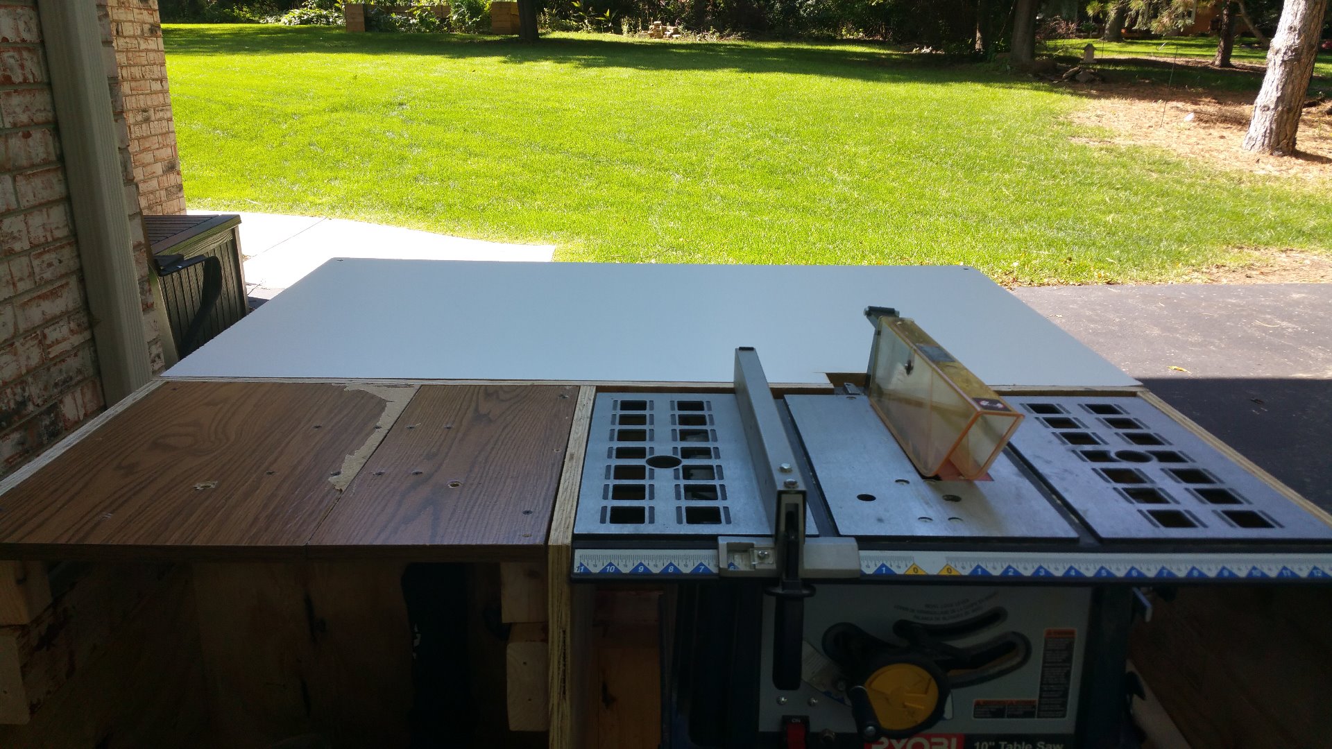 Table Saw/Miter Saw Space Saving Shelf 6 Steps (with Pictures) Instructables