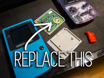 Gameboy Cartridge Battery Replacement 10 Steps Instructables Gameboy Cartridge Battery Replacement 10 Steps Instructables