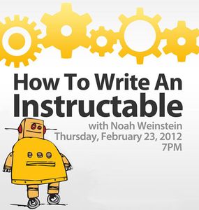 Learning How to Craft and Publish an Instructable at the San Jose TechShop